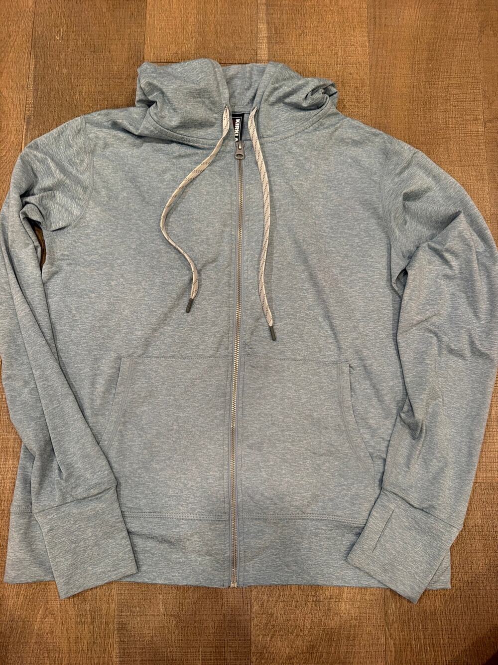 KIRKLAND Signature Women's Lightweight Full Zip Hooded Jacket